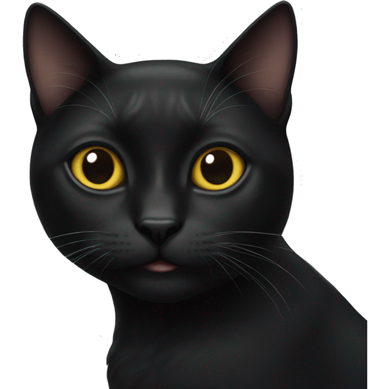 Black cat emoji