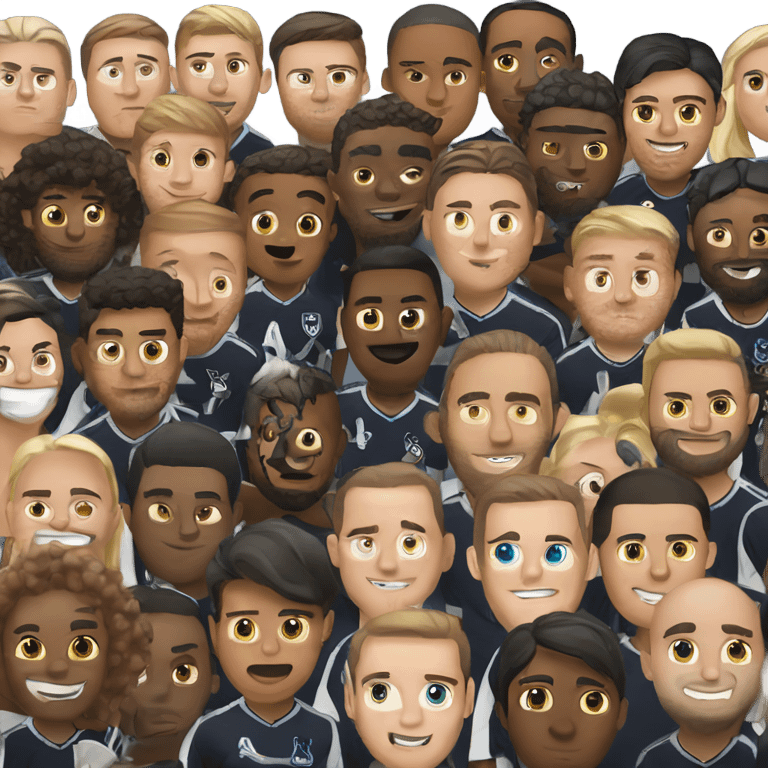 Spurs soccer team  emoji