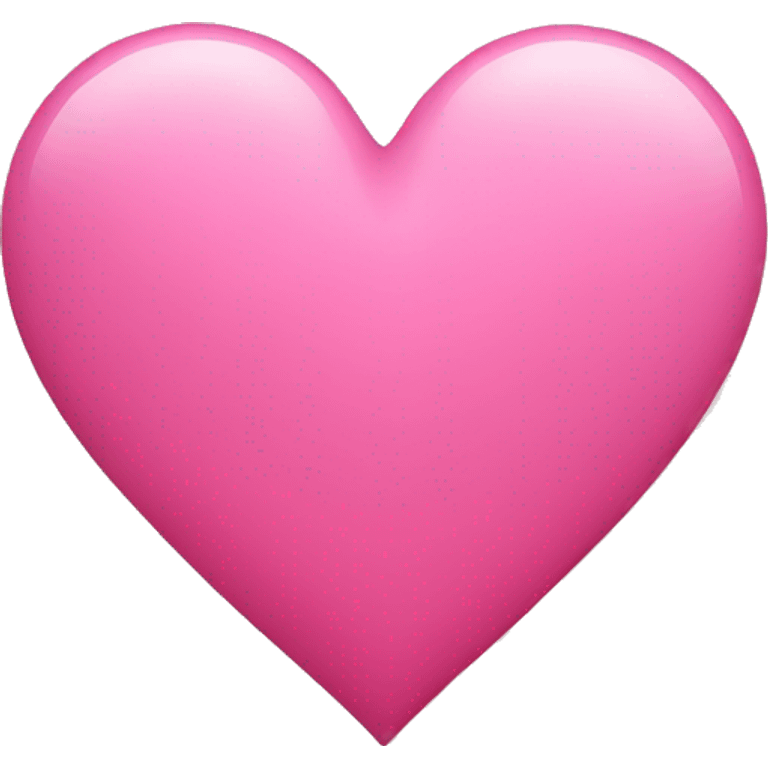 Pink heart  emoji