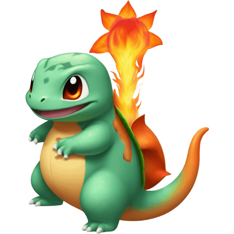 Charmander bulbasur  emoji