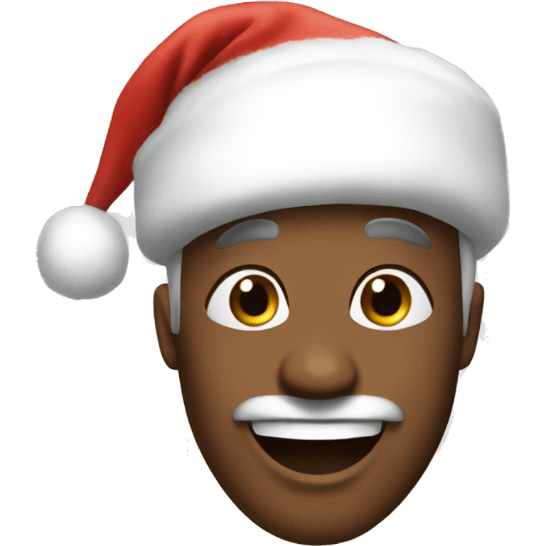 happy christmas emoji