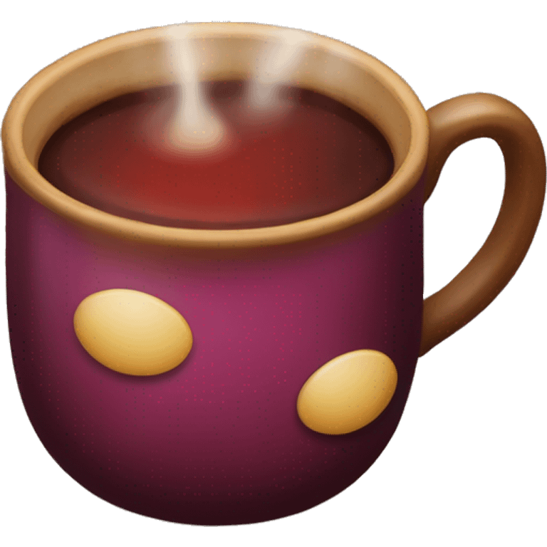 Glühwein asthetic emoji