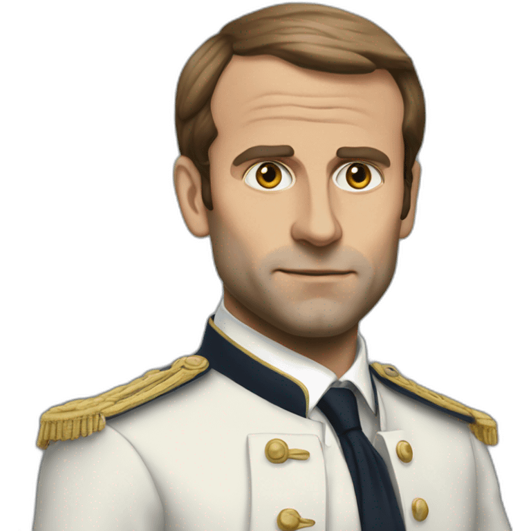 Macron the scum emoji