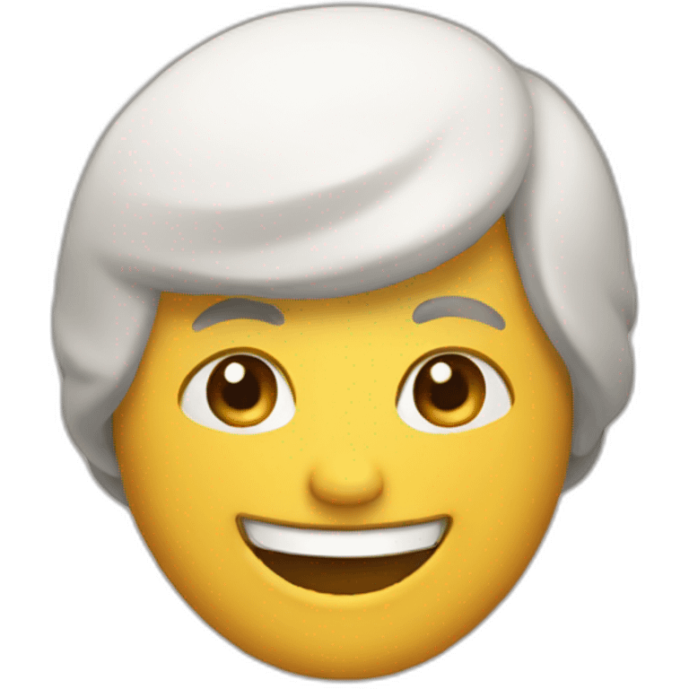 Panadero sonriendo emoji