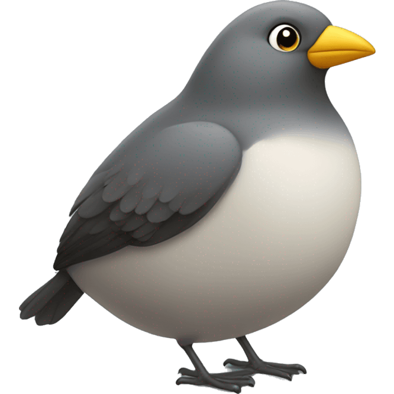 Fat bird emoji