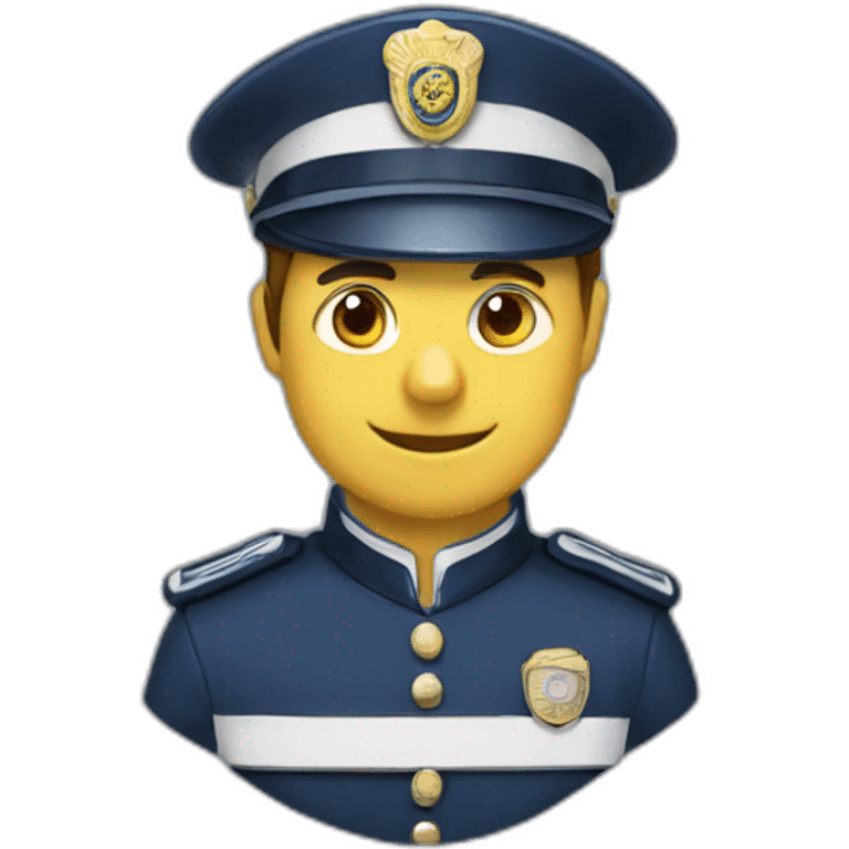 Gendarmerie emoji