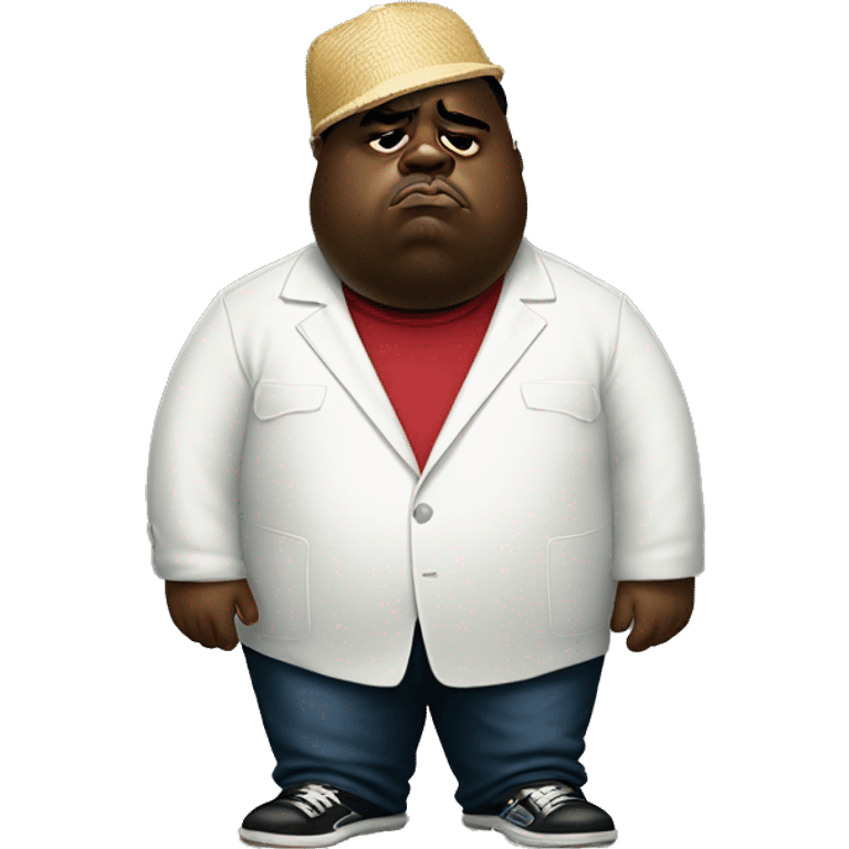 Notorious BIG sad emoji