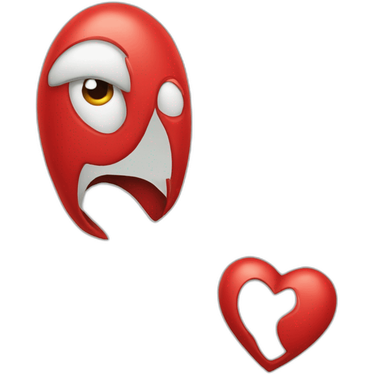 coeur rouge emoji