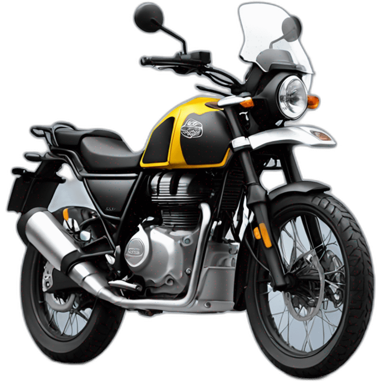 royal enfield himalayan  emoji