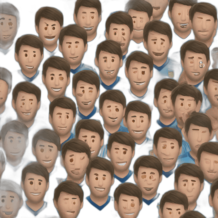 Messi world cup emoji