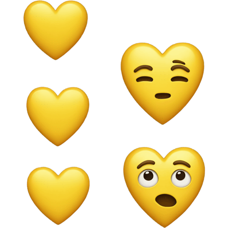 Yellow heart emoji