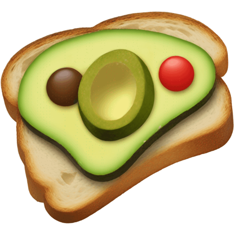 avo toast emoji