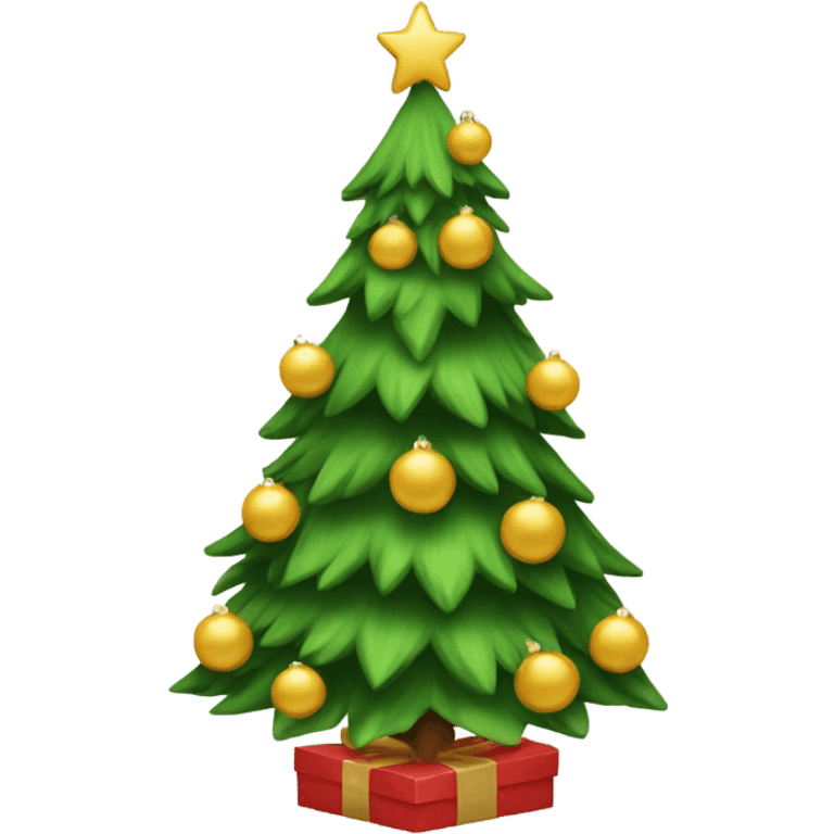 Christmas tree emoji