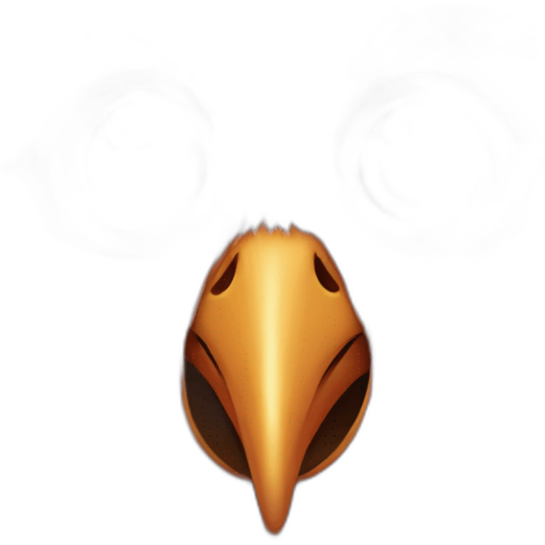 crazy bird emoji