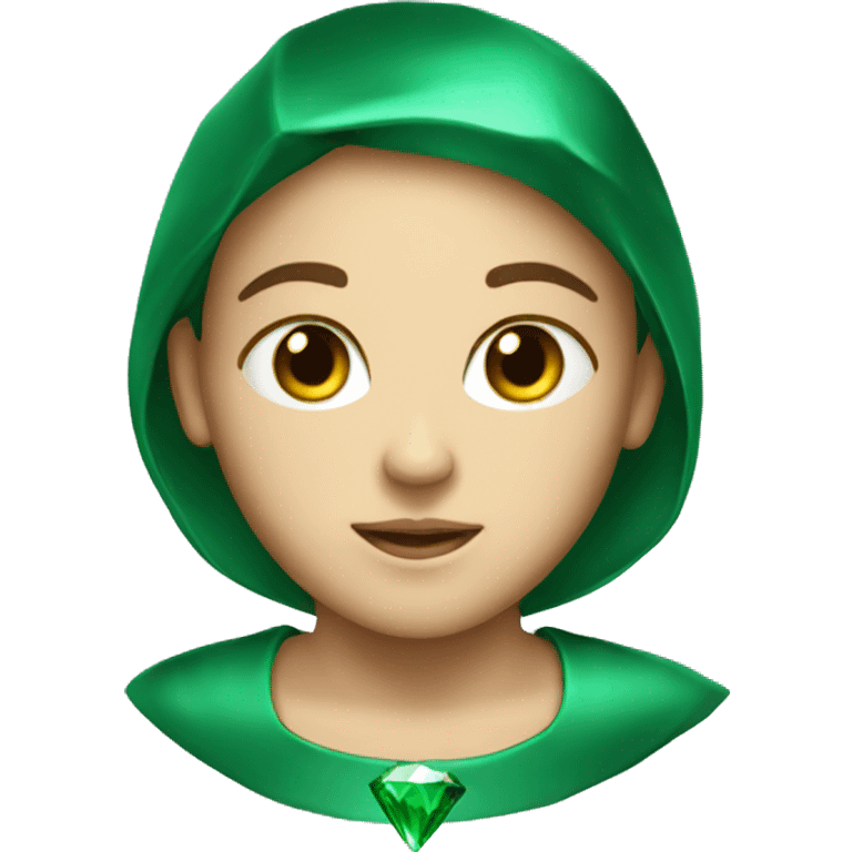 Emerald Green Gem emoji