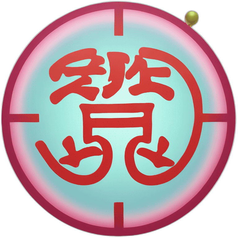 Chinese fortune telling symbol emoji