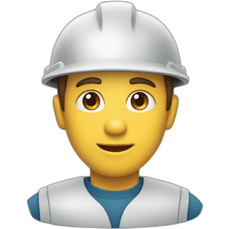 Trabajador con herramienta  emoji