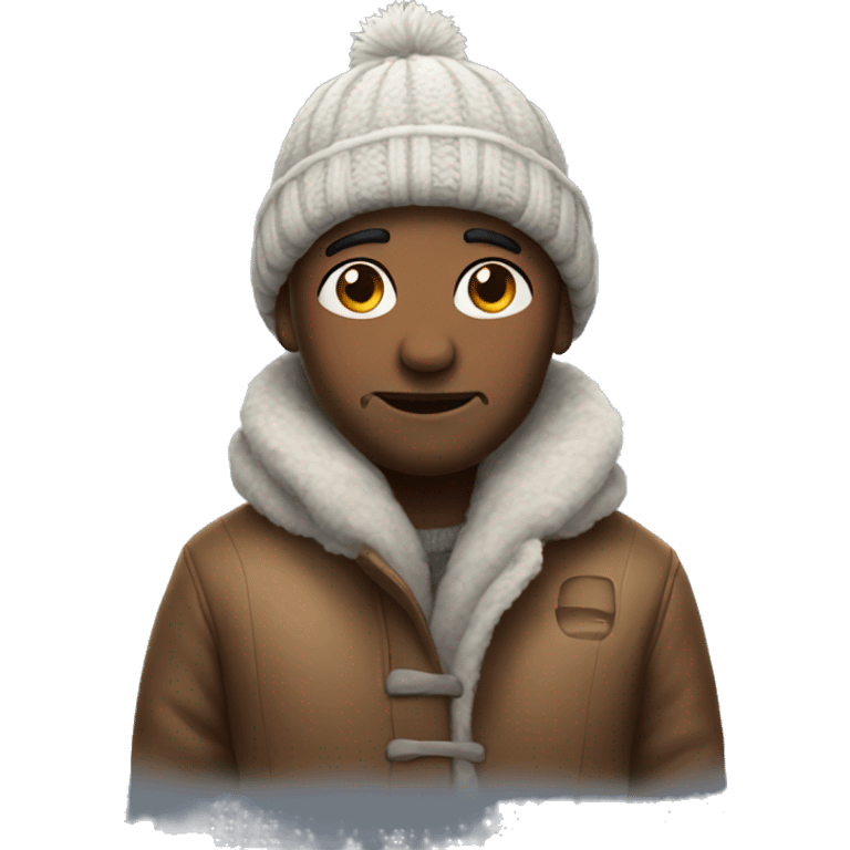 winter cozy emoji