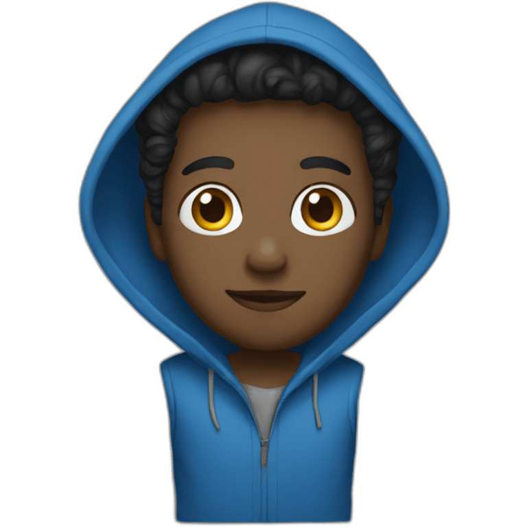 blue hoodies emoji