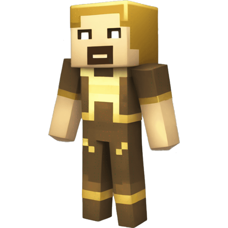 minecraft enchanted golden leggings + golden trim patter emoji