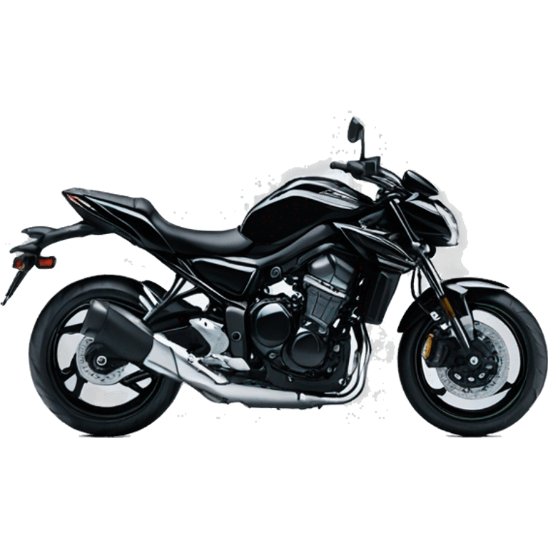 Kawasaki z900 black  emoji