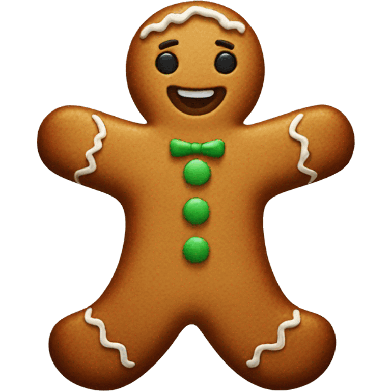 Gingerbread man  emoji