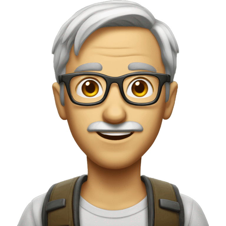 Nerdy weimereiner emoji