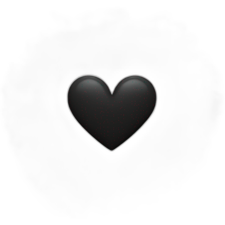 Black Heart emoji