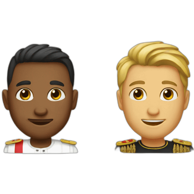 Poland and belgium emoji