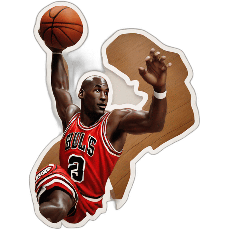 Michael Jordan logo  emoji