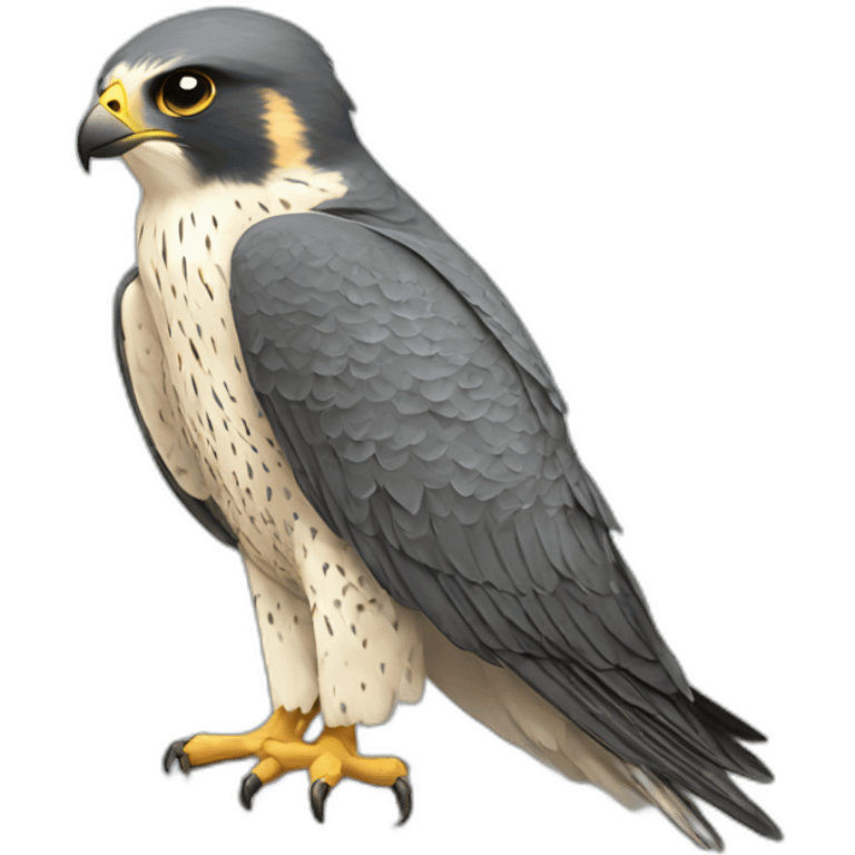 peregrine falcon depressed emoji