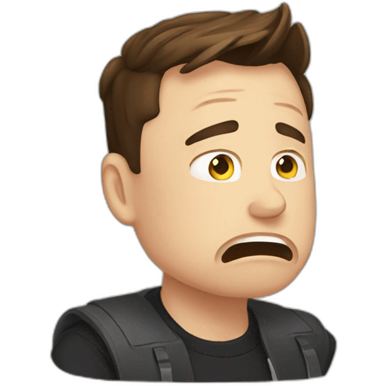 elon musk crying emoji