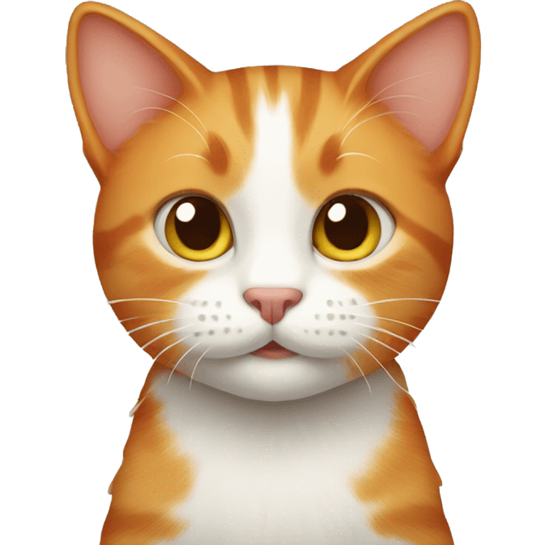 cute ginger cat emoji