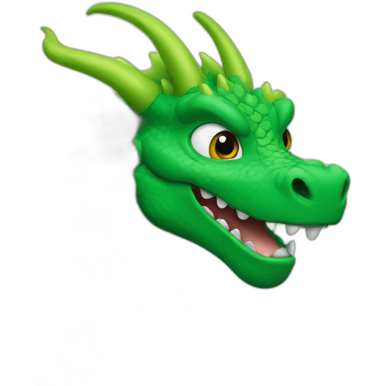 dragon green emoji