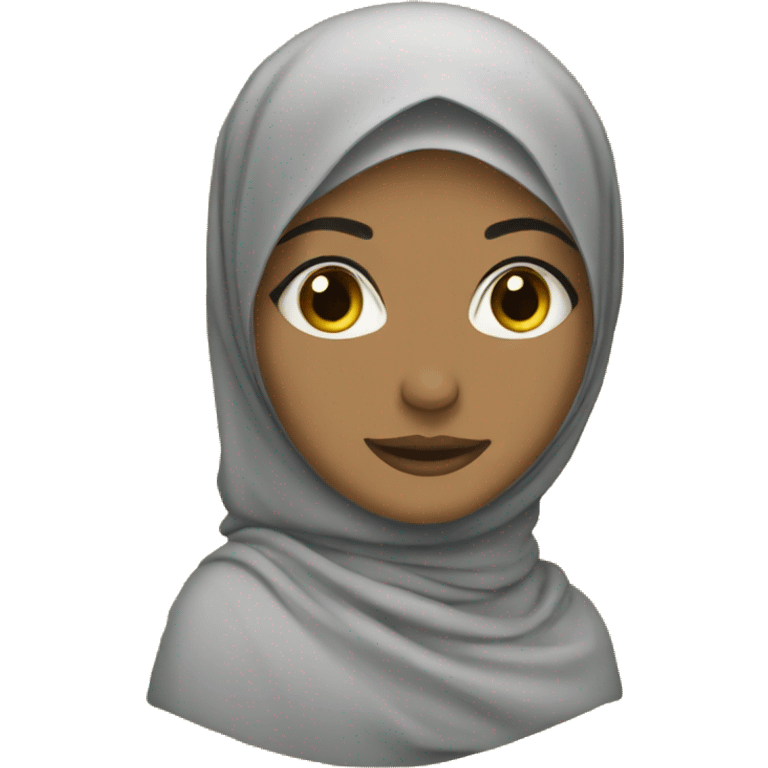 A hijabi emoji