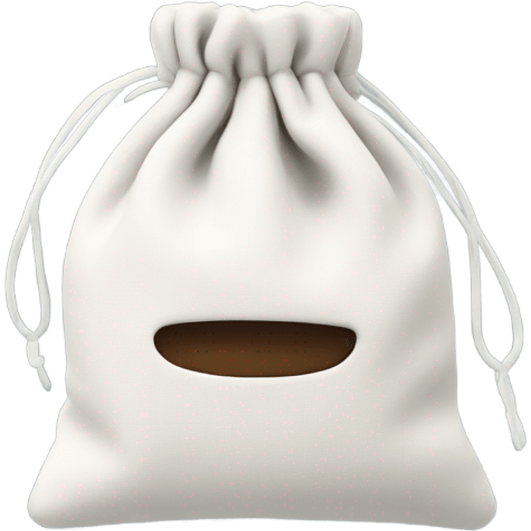 White pouch emoji