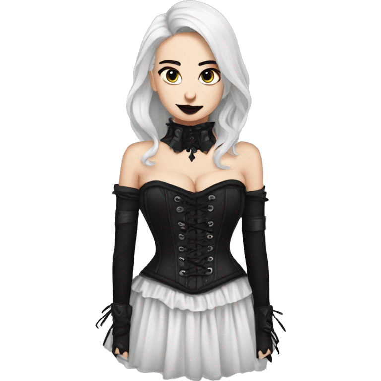 goth corset  emoji