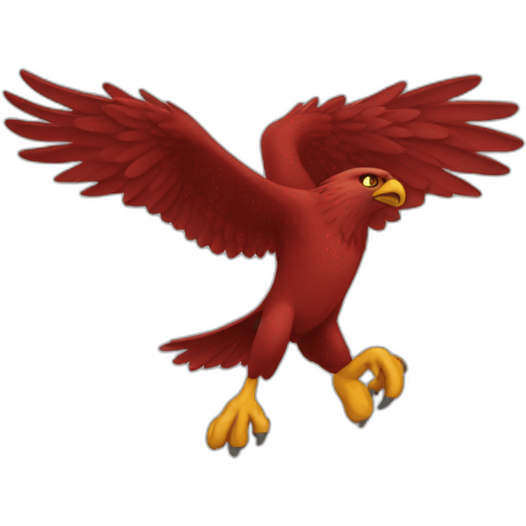 red eagles faling emoji