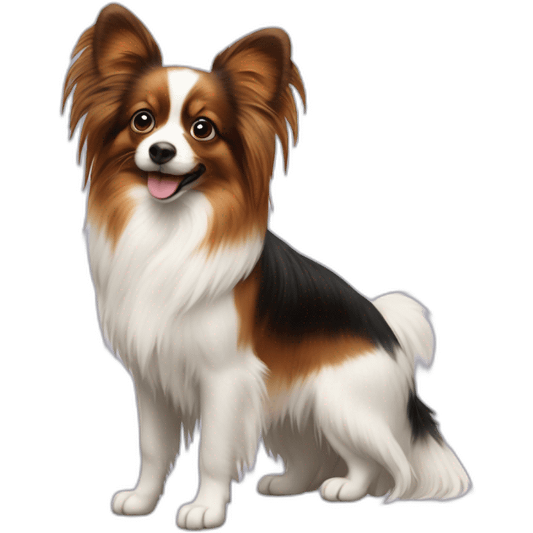 Papillon multicolore emoji