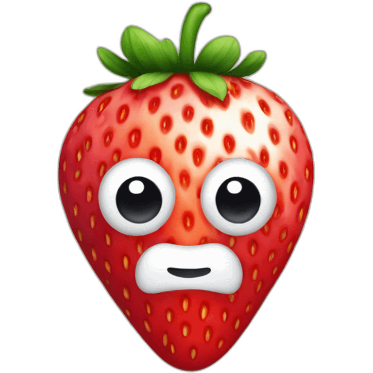 strawberry gumdrop emoji