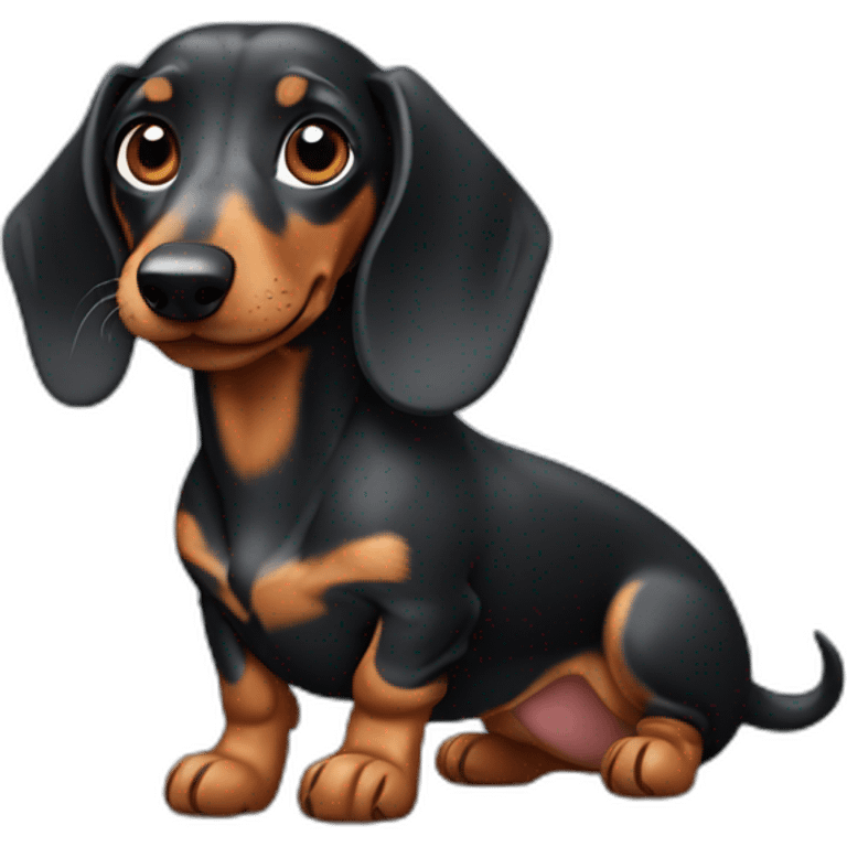 dapple dachshund emoji