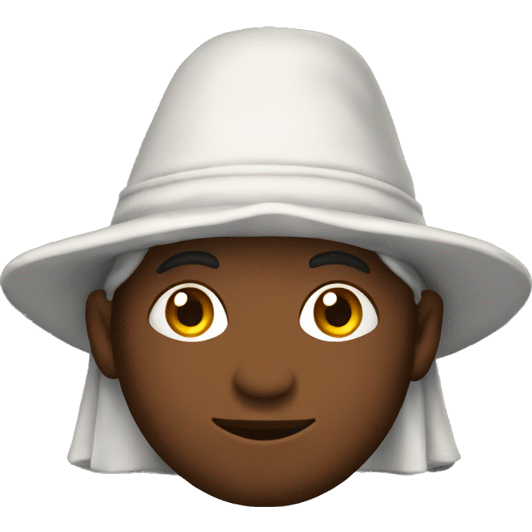 pilgrim bonnet emoji