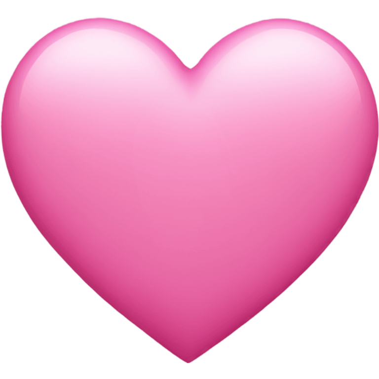 Pink heart emoji