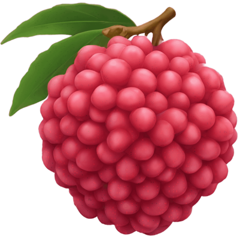 Lychee emoji