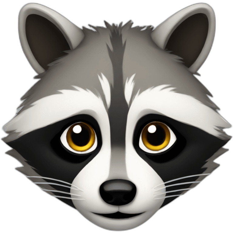 Raccoon emoji