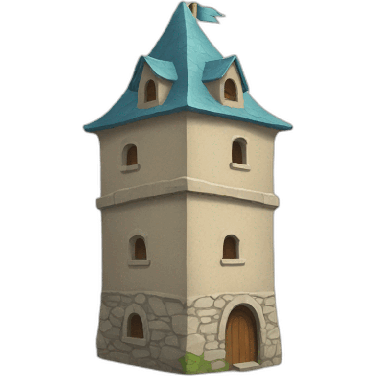 happy tower emoji