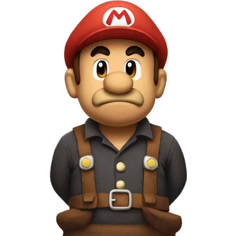 Sad goomba mario emoji