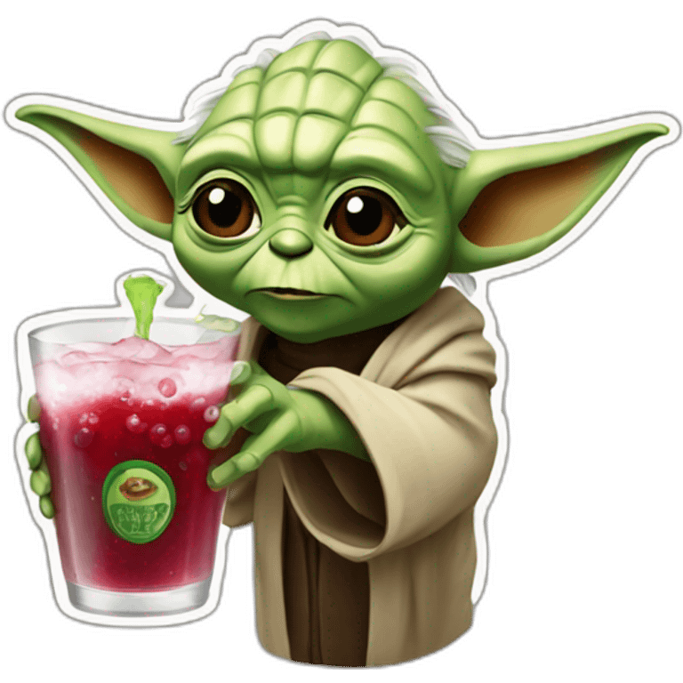 yoda drink beere emoji