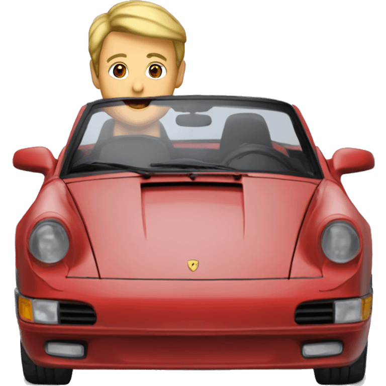 frederic dans sa porsche 986 cabriolet emoji