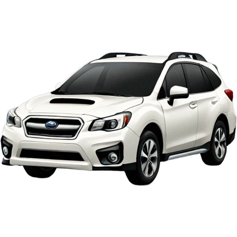 Subaru driving  emoji